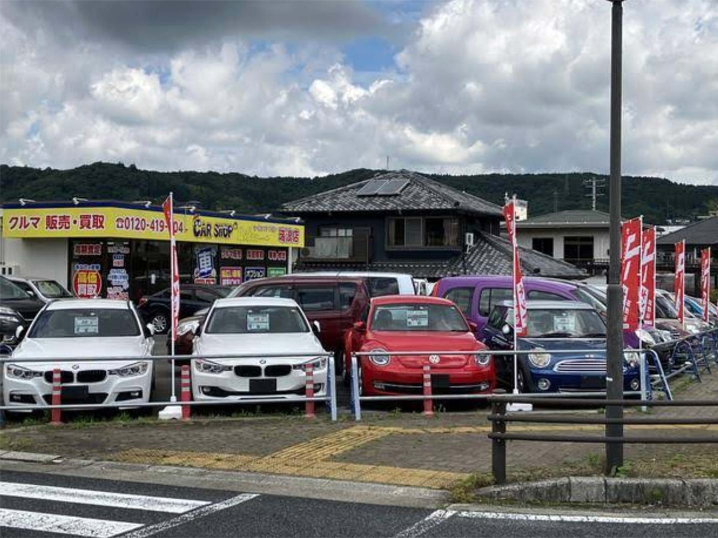 カーショップアイルー 瑞浪店の外観